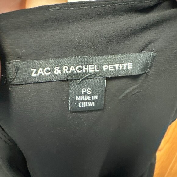 NEW Zac & Rachel Black Sleeveless Top Stitchfix PS Petite Small NWT - Picture 9 of 9